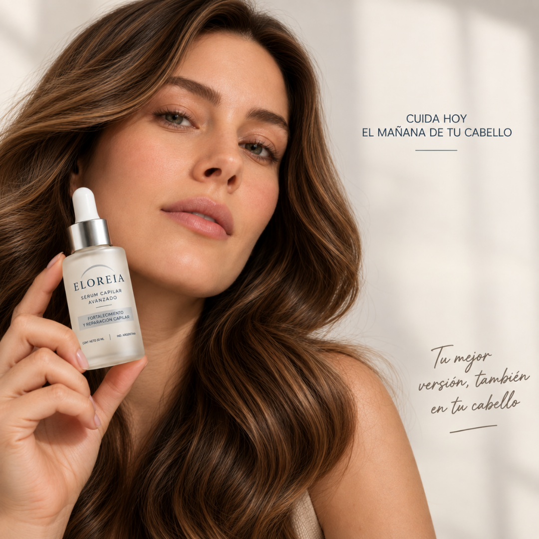 ELOREIA® Sérum Capilar Avanzado | Cabello Más Fuerte y con Mayor Densidad