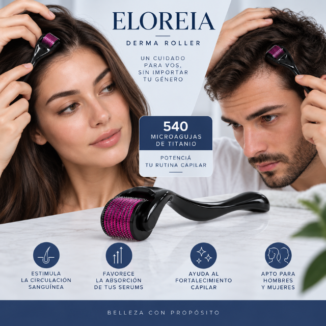 Derma Roller Capilar Estimulante - Eloreia
