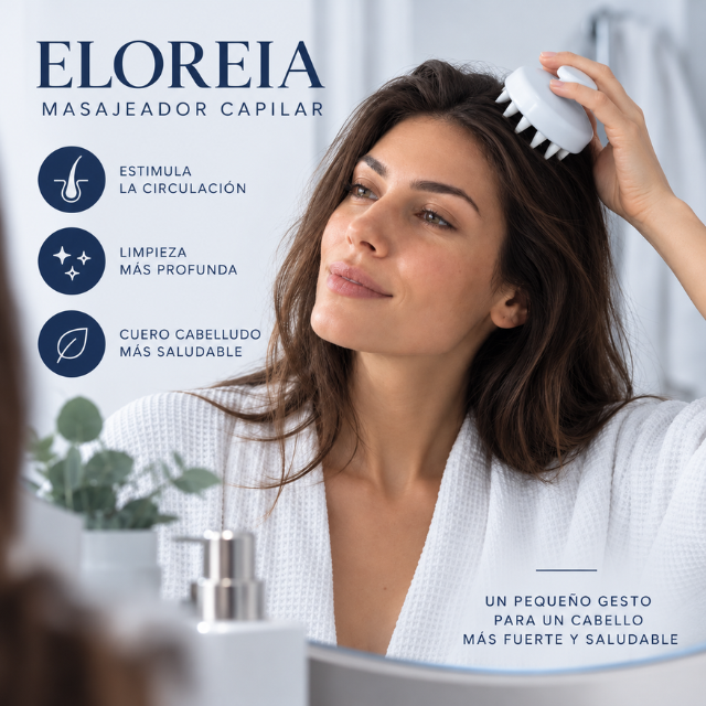 Masajeador Capilar Estimulante Crecimiento - Eloreia